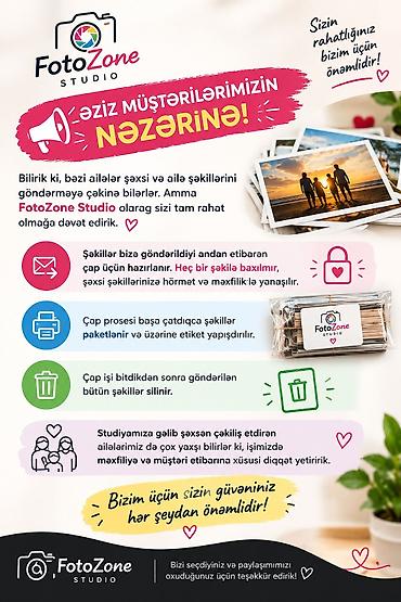 3 qiz səkilləri: FotoZone Studio – 8 Noyabr Zəfər Günü kampaniyası! Paket məzmunu: - — 2
