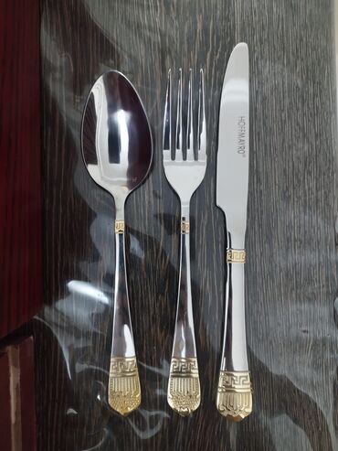 Süfrə ləvazimat dəstləri: HOFFMAYRO (Designed in Germany) dəst-i bıçaq–qaşıq–çəngəl - Zərif — 6