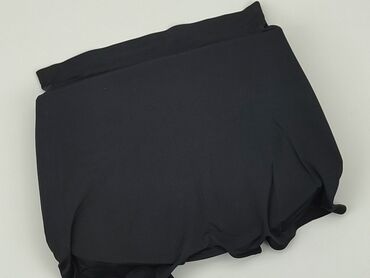 brązowa bluzki z krótkim rękawem: Krótkie Spodenki Damskie, XL, stan - Bardzo dobry