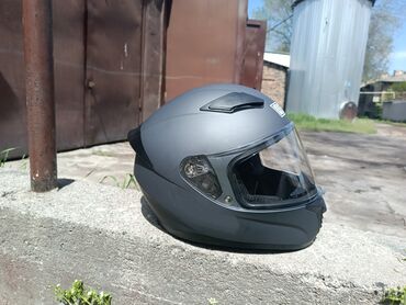 Шлемы: Мотошлем Матовый Графит! Купить шлем в Бишкеке! Шлем высокого
