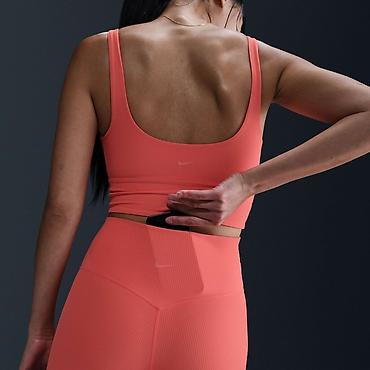 vikend torba: NIKE Zenvy Rib Women's High-Waisted Flared Leggings vel. S NOVO HJ — 4