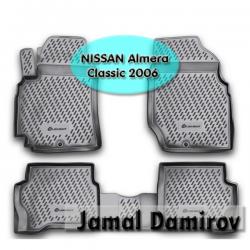 maşin manitor: NISSAN Almera Classic 2006 üçün poliuretan ayaqaltilar NOVLİNE Bundan