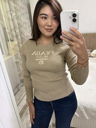 джинсы levis: Кофта, Облегающая, Осень-весна, S — 2