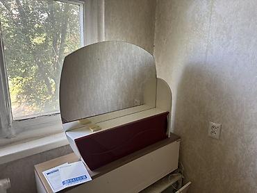 будуарный столик: Туалетный столик с зеркалом и откидной крышкой - Большое полукруглое — 1