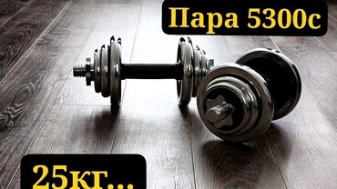 гантеля 30 кг: ГАНТЕЛИ ПОЛНОСТЬЮ, общий вес пары гантелей около 25кг!!! ЗЕРКАЛЬНЫЙ