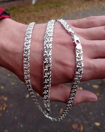 Серебряные цепочки: Серебряные цепи и браслеты Высшая проба изделий Серебро 940-960 проба — 21
