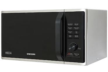 metbex soba: Mikrodalğalı soba Samsung, Ayrıca dayanan, Qril ilə, rəng - Qara, Yeni — 4