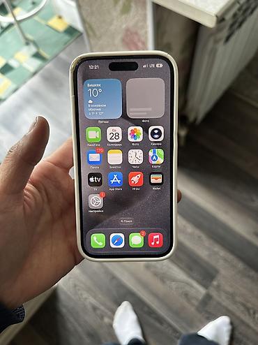 iphone 4с: IPhone 15 Pro, Б/у, 512 ГБ, Black Titanium, 75 % — 4