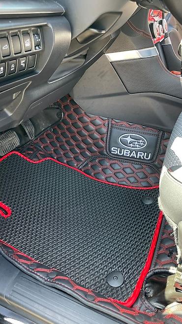 Полики: 3D Экокожа Полики Для салона Subaru, Новый, Самовывоз, Бесплатная доставка, Платная доставка — 2