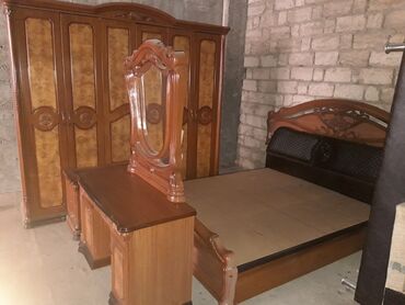 кровать купить баку: 2 təknəfərlik çarpayı, Dolab, Termo, Azərbaycan, İşlənmiş
