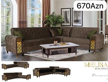 Divanlar: Künc divan, Yeni, Pulsuz çatdırılma — 39