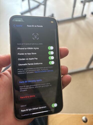 iphone 10 x: IPhone X, 64 ГБ, Графит, Face ID
