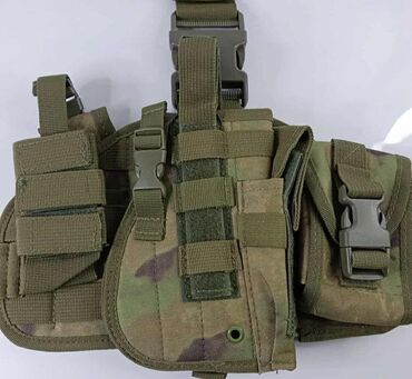 Lov i ribolov: Taktička futrola za nogu u kamuflažnoj boji, pogodna za nošenje — 2