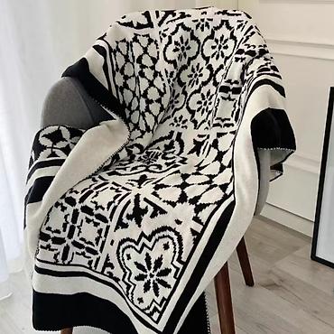 Одеяла и пледы: Плед, Новый, Вязаный — 6