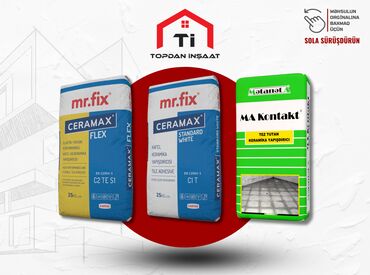 Другие строительные материалы: Mata “Topdan İnşaat” şirkəti tikinti və təmir sahəsində geniş