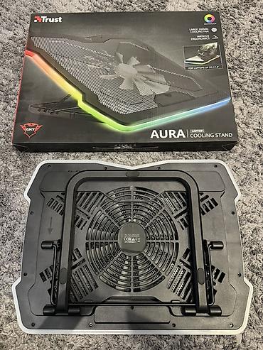 hyper x cloud: Охлаждающая подставка для ноутбука Trust GXT 1126 AURA - — 4