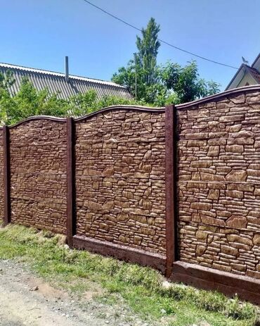 Бетонные еврозаборы: Еврозабор — 12