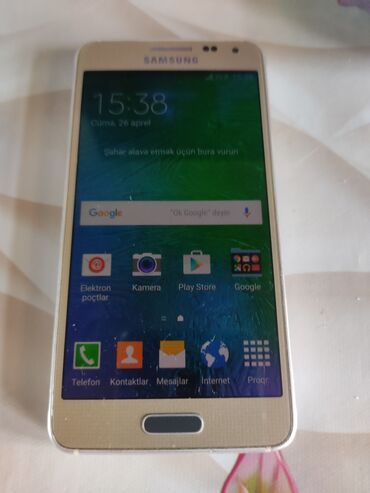 Mobil telefon və aksesuarlar: Samsung Galaxy Alpha, 32 GB, Sensor
