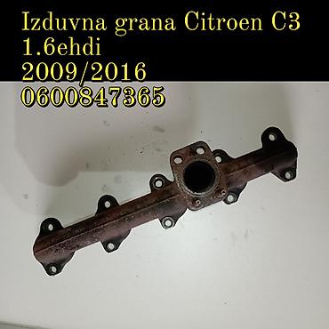 carbon traka: Izdovna grana (izduvni kolektor) za Citroen C3. - Kompatibilnost — 1