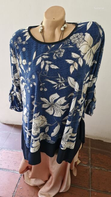 Košulje, bluze i tunike: XL (EU 42), Cvetni, bоја - Šareno