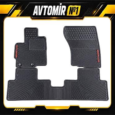 Mitsubishi Outlander 2006-2020 üçün salon rezin ayaqaltı Mitsubishi