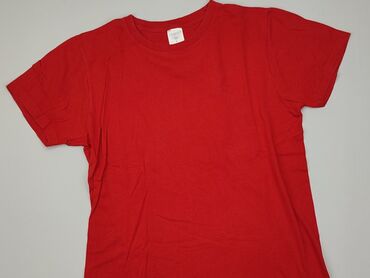 czerwone t shirty tommy hilfiger: T-shirt, S (EU 36), condition - Good