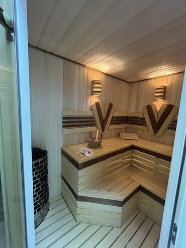 Tikinti işləri: Sauna tikintisi,sauna yığılması, sauna təmiri Sauna aksesuarlarının — 10