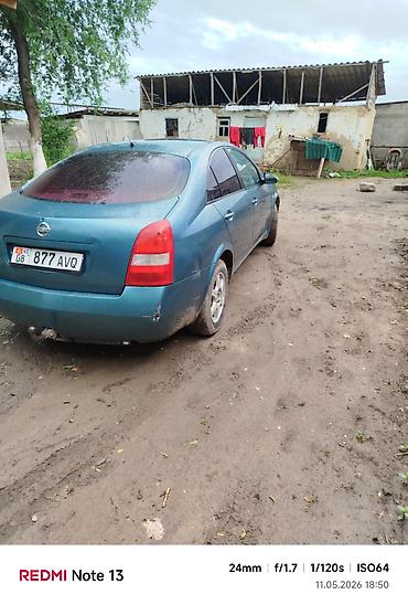 skyline gtr: Nissan Primera: 2002 г., 1.8 л, Седан — 4