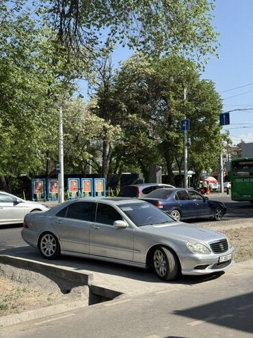 авто в кредит без первоначального взноса: Mercedes-Benz S-Class: 2001 г., 5.5 л, Автомат, Бензин, Седан