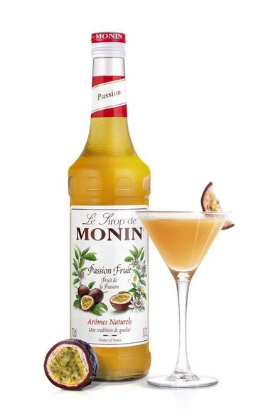 dəniz məhsulları satışı: Le sirop de MONİN. Fruit de la pasdion. Passion fruit. Fransiyanın