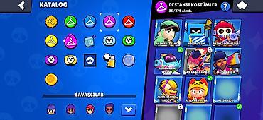 clash hesab satisi: Brawl Stars hesabı – yüksək səviyyəli kosmetika və resurslarla - — 5