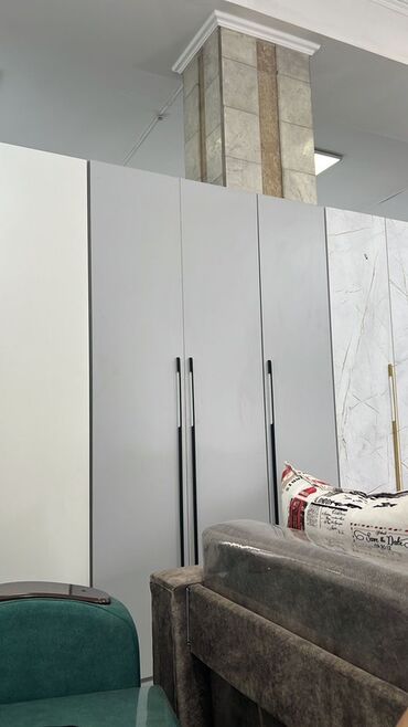 Шкафы для одежды: Шкаф для одежды, Прямой, МДФ at lalafo.kg — 3 Шкафы для одежды: Шкаф для одежды, Прямой, МДФ — 3