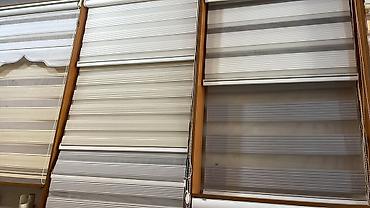 Jalüzlər: Zebra jalüz pərdə – geniş model seçimi - İki qatlı zebra mexanizmi — 9