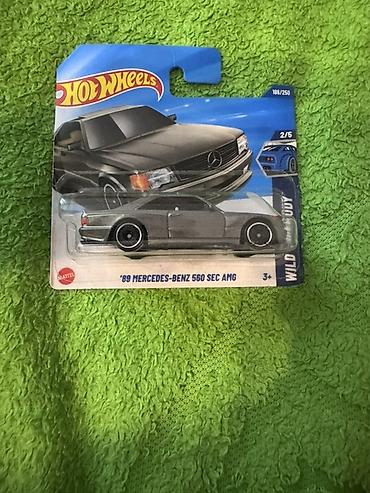 mini mercedes: Hot Wheels miqyaslı oyuncaq avtomobil – ’89 Mercedes-Benz 560 SEC AMG — 1