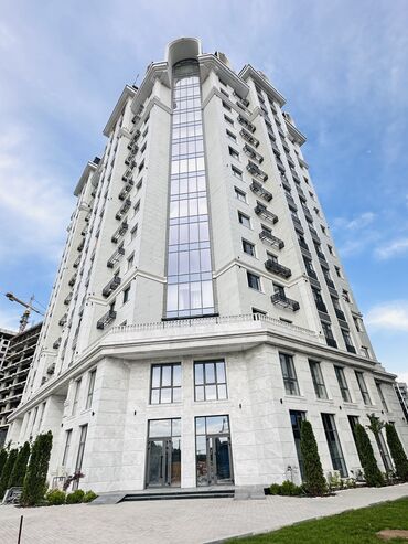 квартира ош 2021: 2 бөлмө, 75 кв. м, Элитка, 13 кабат, Евроремонт