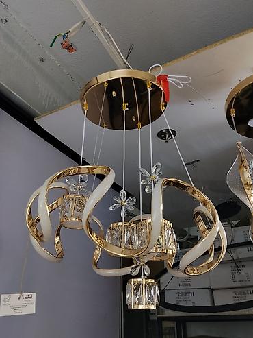 smart light: Подвесная люстра современного дизайна - Основание: круглая потолочная — 1