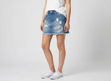 spódnice basic czarne: H&M, Спідниця жіноча, розмір S