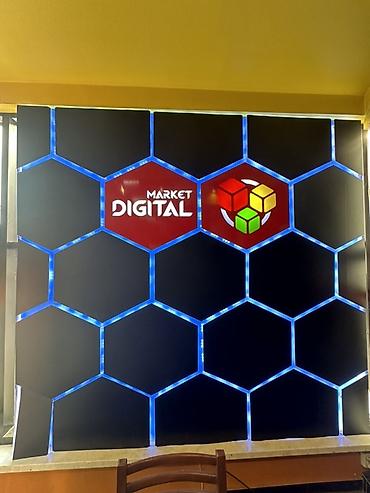Декоративная панель с LED‑подсветкой Размер 3 на 3 Продаю Можете