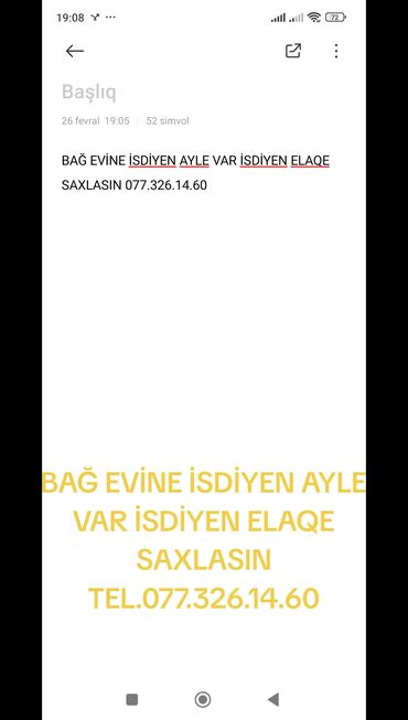 baq evlerine baxmaq: Bağ