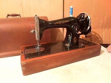 Ev tikiş maşını Podolsk-1A satılır.Yaxşı işləyir.SSRİ 1948 il. Təmirdə