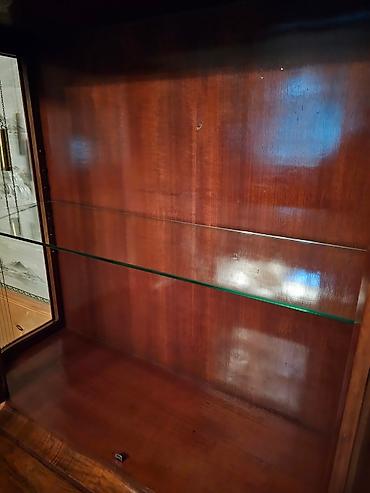 Антиквариат: Сервант-витрина буфет Лейпциг. Ретро. ГДР 1960 год. Фабрика Robert — 7