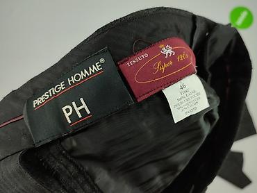 divers pl: Spodnie garniturowe męskie, rozmiar M — 4