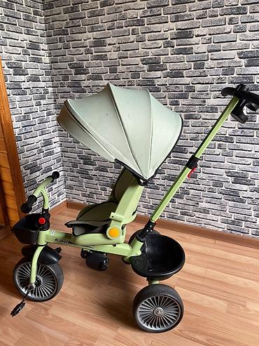 ninebot f2 pro: Uşaq üçün 3 təkərli velosiped-araba (trike) - Rəng: açıq yaşıl - — 1