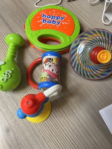 Игрушки: Набор младенчику, цена 200 сом