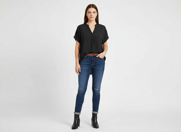 shein eleganckie bluzki: Shein, Bluzka damska, rozmiar 2XL