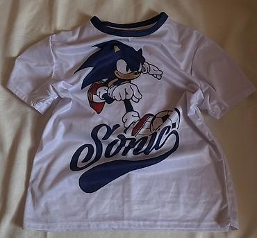 кийии: Футболка с принтом Sonic - Цвет: белый с темно‑синими акцентами - — 1