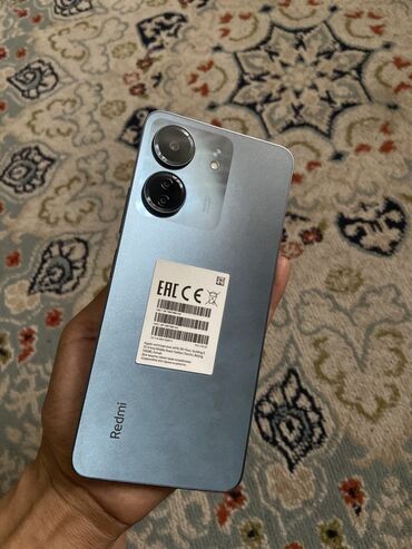 переходник с телефона на usb: Redmi, Redmi 13C, Жаңы, 256 ГБ, түсү - Көк, 2 SIM
