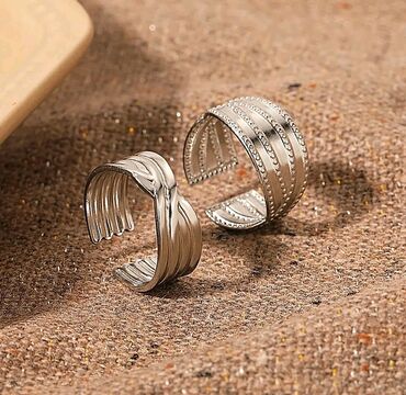 Jewellery: Predivni podesivi prstenovi od hiruškog čelika, cena je za 2kom u