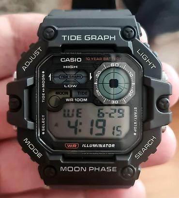 Qol saatları: Yeni, Qol saatı, Casio, rəng - Qara — 10