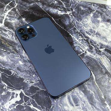 Apple iPhone: IPhone 12 Pro Max, Б/у, 128 ГБ, Синий, Чехол, 84 % — 5